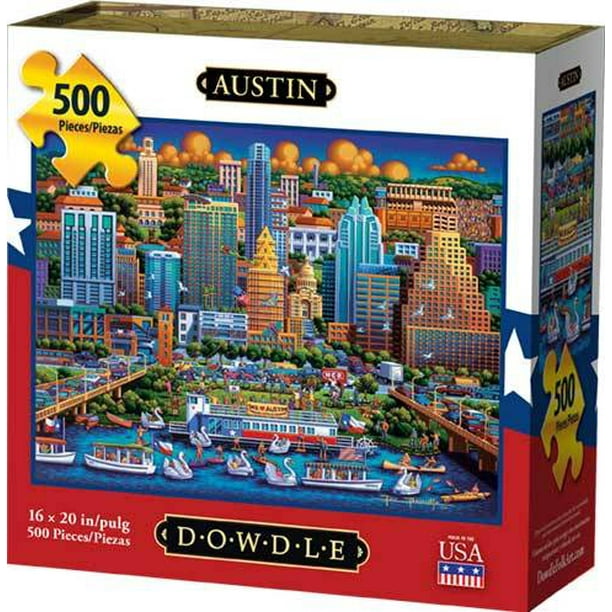 Dowdle Jigsaw Puzzle Austin 500 Piece