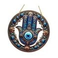 thumbnail image 4 of Mano Patrón de ventana Ornamento colgante de 20x20 cm Acrílico plano 2D multifuncional con cuerda para salas de estar decorativas, 4 of 7