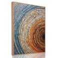 thumbnail image 1 of Lienzo para pared IBHJSART, anillo de árbol enmarcado, impresión abstracta, 1 of 7