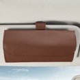 thumbnail image 3 of Clip para gafas de sol, tarjetero para billetes, visera de coche, soporte para gafas de cuero PU, caja de almacenamiento para gafas de sol, Clip, accesorios de Interior de coche, 3 of 6