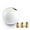 Pure-white, variant on Round Ball Shift Knob Universal Gear Shift Knob 5 6 Speed for Manual Automatic Vehicles with Adapters (Pure White)