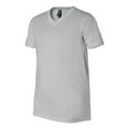 thumbnail image 2 of Unisex Jersey Short-Sleeve V-Neck T-Shirt - SILVER - XL, 2 of 5