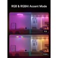 thumbnail image 2 of Lumary RGBAI Smart Recessed Lighting 4 Inch with Gradient Accent Light and Night Light 9W 810lm Wi-Fi Recessed Lights Ultra-Thin Downlight, 2 of 4
