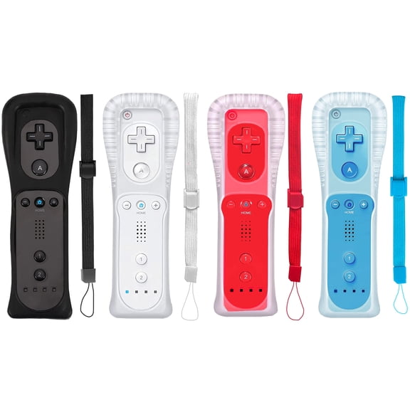 PGYFDAL Pack de 4 Controles Inalámbricos para Wii y Wii U