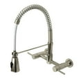 thumbnail image 1 of Kingston Brass GS8288DL Concord Pull-Down Sprayer Kitchen Faucet, Brushed Nickel, 1 of 2