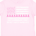 thumbnail image 4 of Inktastic Breast Cancer Awareness Pink Ribbons and Flag Boys or Girls Toddler T-Shirt, 4 of 5
