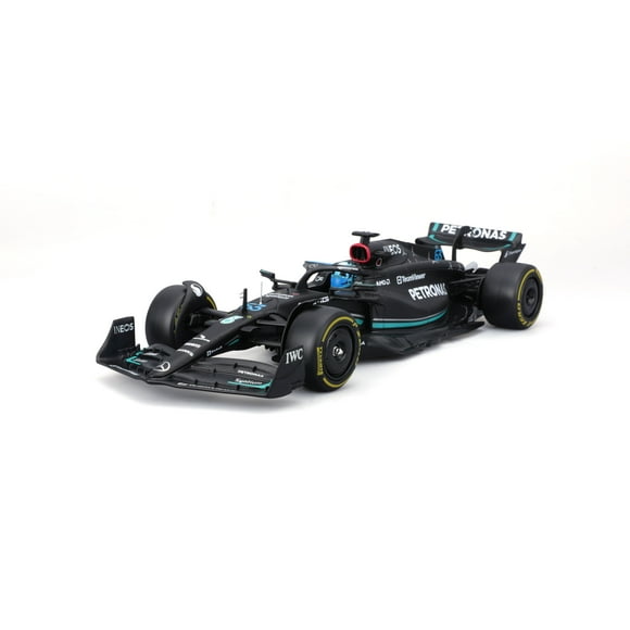 Race Mercedes W14 Burago Hamilton #44 A Escala 1:24 2023 Con conductor