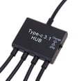thumbnail image 4 of HUGFEGWE Micro USB Host OTG 3 Ports Hub Adapter Cable with Power Output for Galaxy S5 i9600 Note3 N9000 Cell Phone Tablet CJ25311-4836, 4 of 6