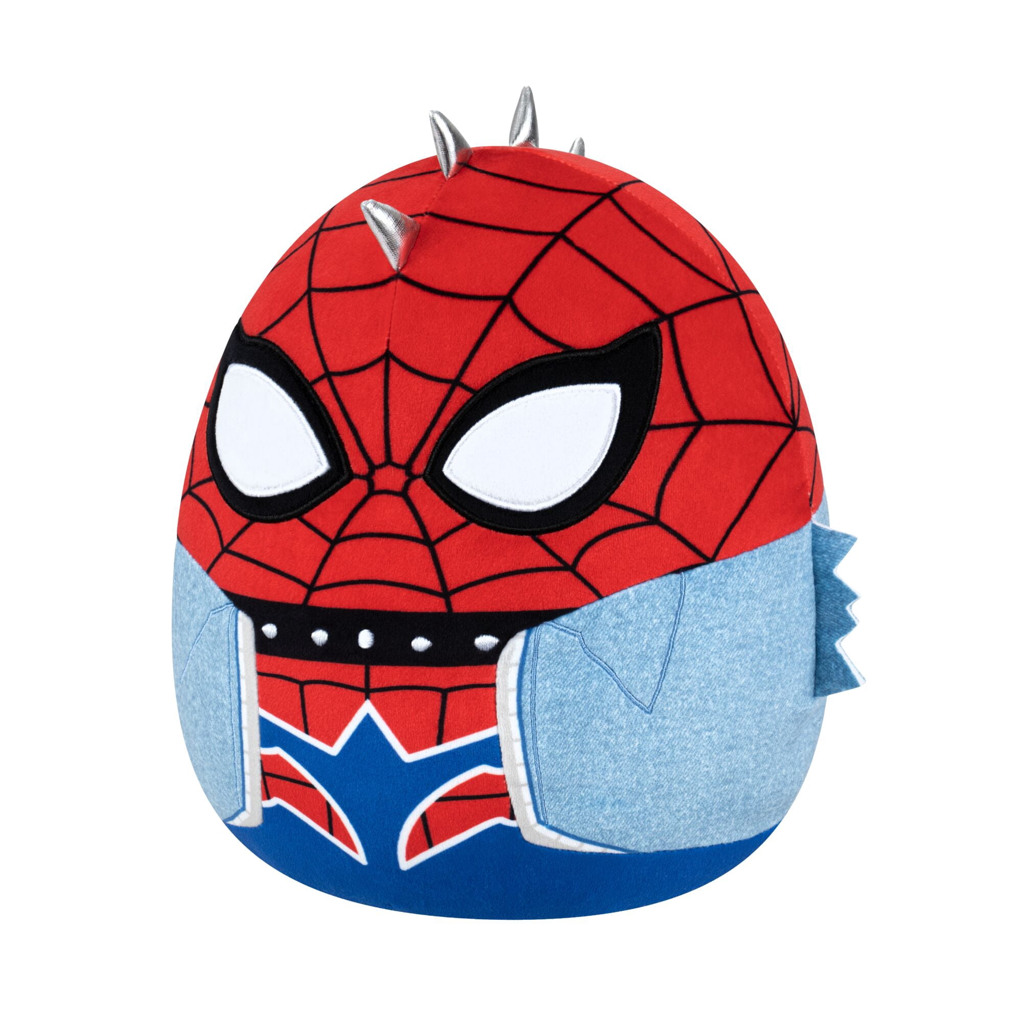 Squishmallows Official Plush 10 inch Marvel Spider Punk - Childs Ultra Soft Stuffed Animal Toy