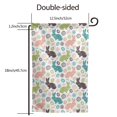 thumbnail image 7 of Wukai Easter Rabbit Print Garden Flag 12.5x18 Inch Double Sided Sun-resistant Rain-resistant, Wrinkle-resistant Colorfast(Only Flag), 7 of 7