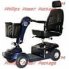 Shoprider - Sunrunner 4 - Mid-Size Scooter - 4-Wheel - Blue