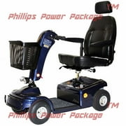 Shoprider - Sunrunner 4 - Mid-Size Scooter - 4-Wheel - Blue