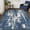 DT5011-BLUE, variant on KUETH Area Rug 4'x6', Machine Washable Rugs for Living Room, Low Pile Non Slip Carpet, Persian Print for Bedroom, Office and Dining Room