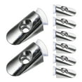 thumbnail image 1 of 8pcs Glass Shelf Brackets Bathroom Glass Shelf Fixing Brackets Bathroom Glass Brackets For Fixing, 1 of 9