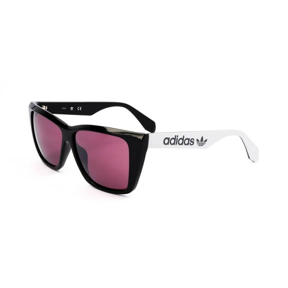 Adidas Original sunglasses OR0026 WOMAN 57/12/140 01Y SHINY BLACK