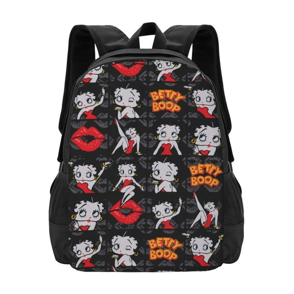 Betty Boop Backpack Travel Daypack Laptop Backpack For Men Women Hiking Travel