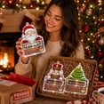 thumbnail image 6 of A Few Bucks for Christmas – Cash Gift Holder Ornament,Crystal-Clear Hanging Cash Holder for Christmas Tree,Clear Luminous Ornament with Built-In Bar for Rolled Bills,Festive Cash Surprise Display, 6 of 8