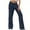 Blue, variant on YYDGH Baggy Cargo Pants for Women Y2K Baggy Wide Leg Parachute Pants with Pockets TrendyTrousers