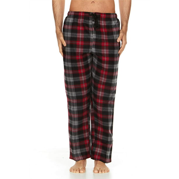 Men’s Microfleece Pajama Pants/Lounge Wear Pockets - Walmart.com
