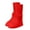 Red, variant on Cmunyle Reusable Waterproof Shoe Covers For Adult 92 Polyester 8 Spandex Material Red Color For Outdoor Cycling Camping Fishing Non Slip High Top Snow Boots Galoshes Red