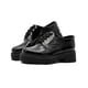 thumbnail image 2 of Zapato Derby Para Mujer Chunky Plataforma Charol Negro negro 22.5, 2 of 6