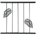 thumbnail image 6 of 86.6"H Metal Garden Arch With Door and Plant Box, Garden Trellis, Outdoor Lawn Climbing Plants, Support Rose Vine Plants, Suitable for Wedding Arch, Party Decoration，Black, 6 of 8