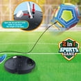 thumbnail image 3 of Ensemble d'Entraînement de Football pour Jeux Sportifs Intérieurs et Extérieurs avec But Durable et Portable, 3 of 3
