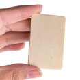 Super Z Outlet 50 Pack Unfinished Wood Rectangle Blanks – 2.08” X 1.37” – For Crafts, Painting, Tags, & DIY