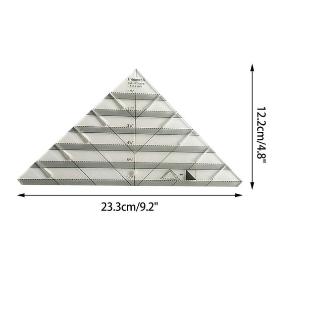 Kiplyki Ruler Sewing Template Sewing Patchwork Ruler Template