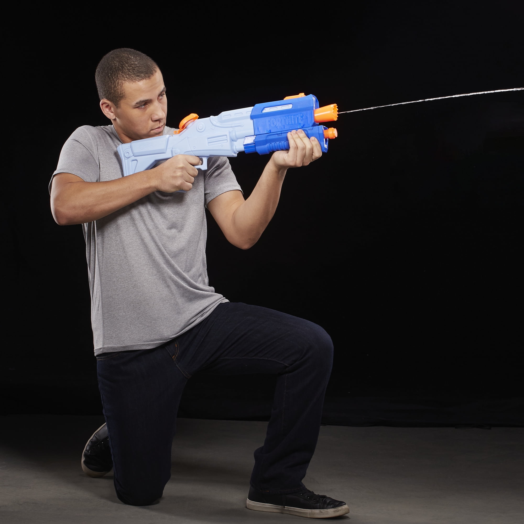 Compre Nerf - pistola de água super soaker fortnite ts-r barato