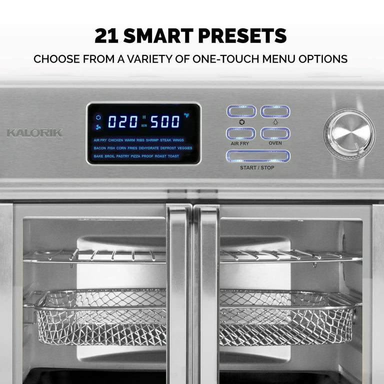 Kalorik Maxx Complete 26 Quart Digital Air Fryer Oven AFO 50253 OW