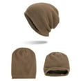 thumbnail image 3 of Luxalzxs Winter Beanie Hats for Men Knit Fleece Lined Warm Thick Baggy Slouchy Skull Cap, 3 of 4