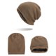 thumbnail image 3 of Gorro de invierno para hombre con capucha de terciopelo, edición cálida y ligera, gorro de lana de punto, gorro de poliéster para hombre., 3 of 4