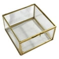 thumbnail image 2 of AMLESO Glass Jewelry Box Tabletop Plants Planter Home Decor 13 x 13 x 8cm, 2 of 8