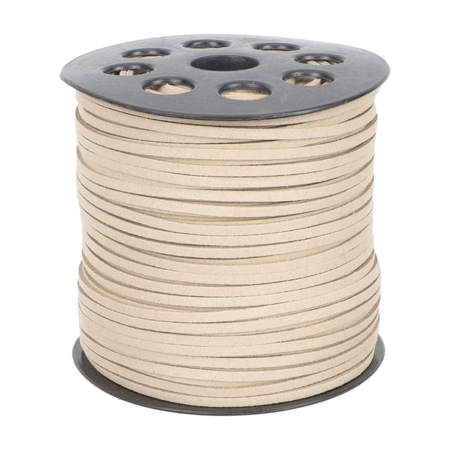MasteelfCA 1 Rouleau de Cordon de Collier en Daim pour Fabrication de Bijoux Bracelets DIY