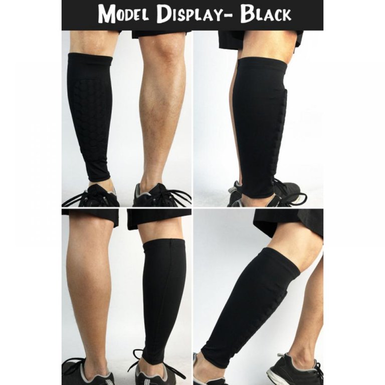 Calf Compression Sleeves - Leg Compression Socks for Runners, Shin Splint,  Varicose Vein & Calf Pain Relief - Calf Guard Great for Running, Cycling