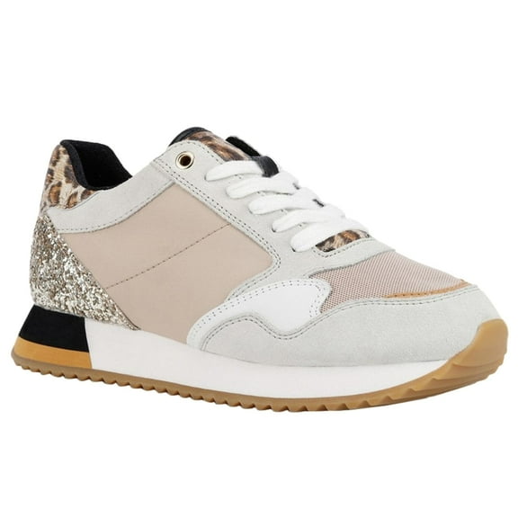 Geox Womens Doralea Leather Sneakers