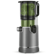 Fohere Juicer Machines, 5.3" Chute Cold Press Juicer 250 Watts, Slow Masticating Juicer Easy Clean