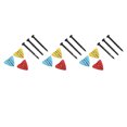 thumbnail image 5 of Juego De 3 Tees De Golf, Altura Ajustable, Marcador De Posición De Pelota De Golf, Color Mezclado, Clavijas De Plástico Para Tee De Golf, Accesorios De Entrenamiento De Golf Para Adiestramiento Al Air, 5 of 5