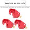 thumbnail image 3 of MasteelfCA 3pcs Circuit Breaker Safety Lockout Pin Breaker Buckles Breaker Switch Locks, 3 of 7
