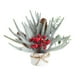 thumbnail image 2 of Mini árbol de Navidad decorativo de escritorio con bayas y piñas artificiales para sala de estar o dormitorio. Ambiente navideño. 1 unidad. 30 × 24 × 7,8 cm. Rkxzt, 2 of 9