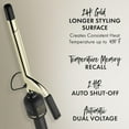 thumbnail image 5 of HOT TOOLS 24K Gold Extended Barrel Spring Curling Iron 5/8" with Clamp for Beautiful Tight Curls, 5 of 7