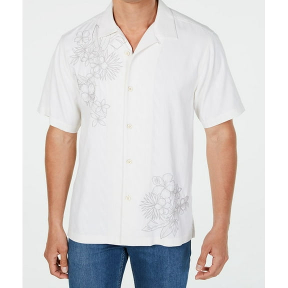 Mens Shirt Medium Vicenco Vines Button Down M