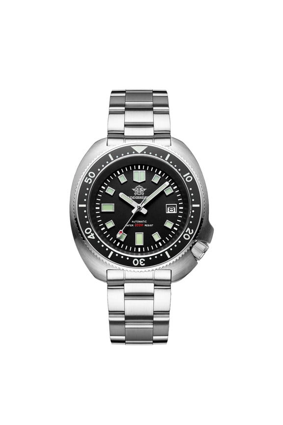 AD2524 Men's Automatic Diver Watch  Japan 8215, Ceramic Bezel, Sapphire Glass, 200m Waterproof