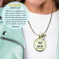thumbnail image 3 of Dragonfly Gutsy Goodness Bronze Metal Necklace She Needed a Hero Everyday Adult Female Jewelry, 3 of 8
