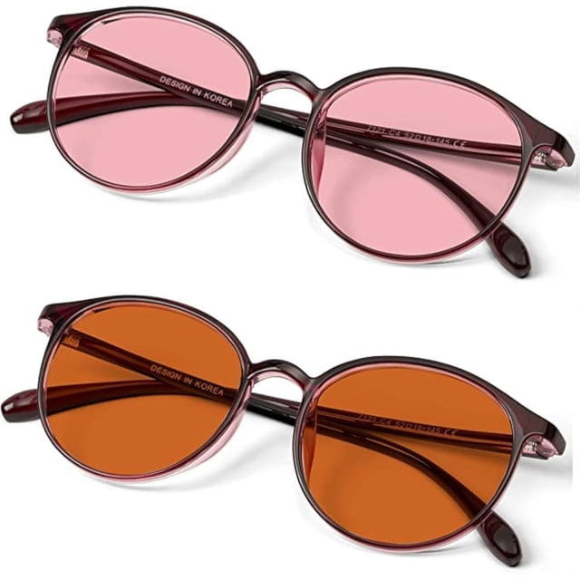 Gafas BRADDELL para interiores FL-41 rosa y para exteriores FL-60, color marrón