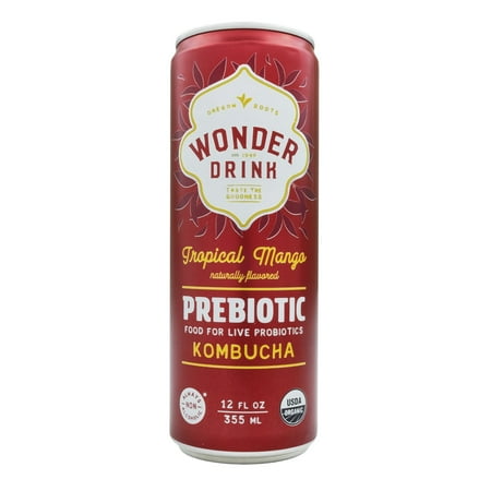 WONDERDRINK 12 OZ CAN TROPICAL MANGO PREBIOTIC