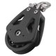 thumbnail image 1 of Bloque de Polea Carga Alta, Grillete Giratorio Simple Cabeza Universal, Cojinete Liso para Velero, Accesorios Corredor Cuerda, 1 of 5