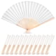 thumbnail image 1 of Abanicos plegables de tela JOHOUSE, 12 paquetes para mujer, color blanco, 1 of 9