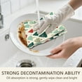 thumbnail image 7 of 6 Pcs Funny Kitchen Towels,Beige Christmas Tree Pattern Microfiber Dish Towels,Kitchen Tea Towels,Kitchen Towel Set (18" X 26"), 7 of 7